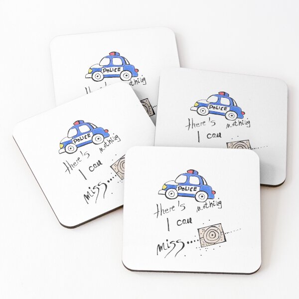 Item preview, Police There Is Nothing I Cant Miss designed and sold by HighArtDesigns.
