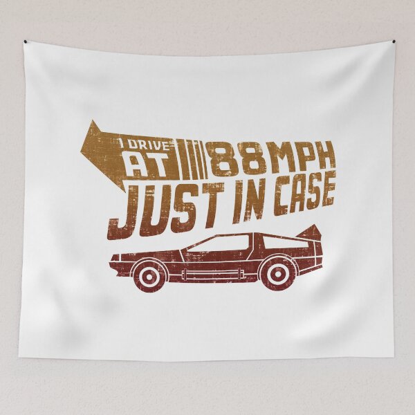Item preview, Drive 88 MPH Delorean Just in Case designed and sold by DisabledBlot.