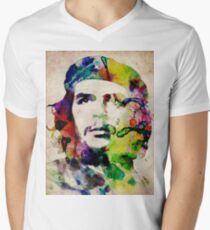 Che Guevara Urban Art Men's V-Neck T-Shirt