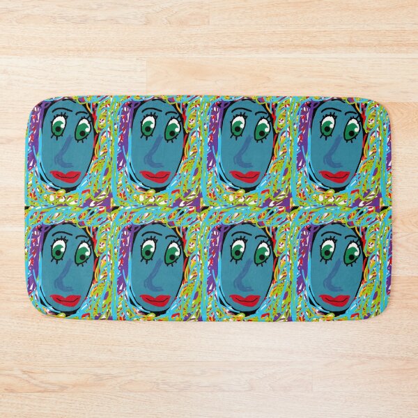 Item preview, colorful face designed and sold by SusiMalt.