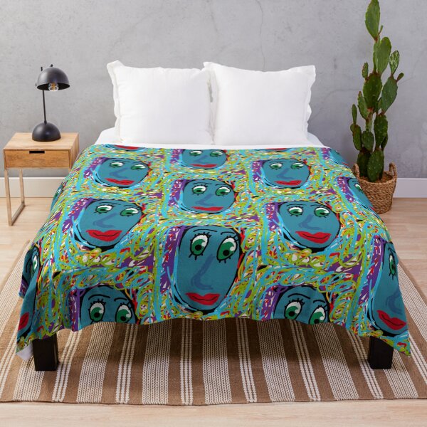 Item preview, colorful face designed and sold by SusiMalt.