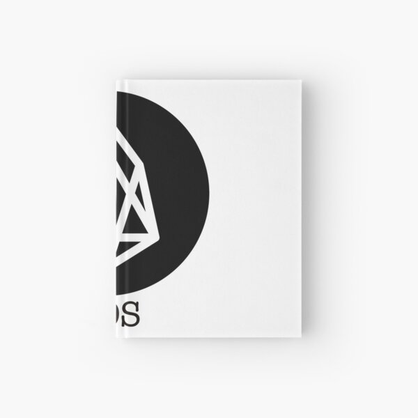 EOS Coin Cryptocurrency Slim Fit T-Shirt Hardcover Journal