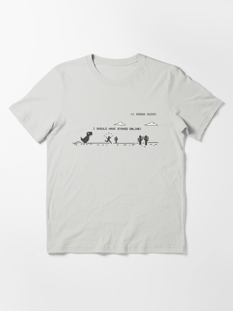 Offline Dinosaur Game T-Shirt