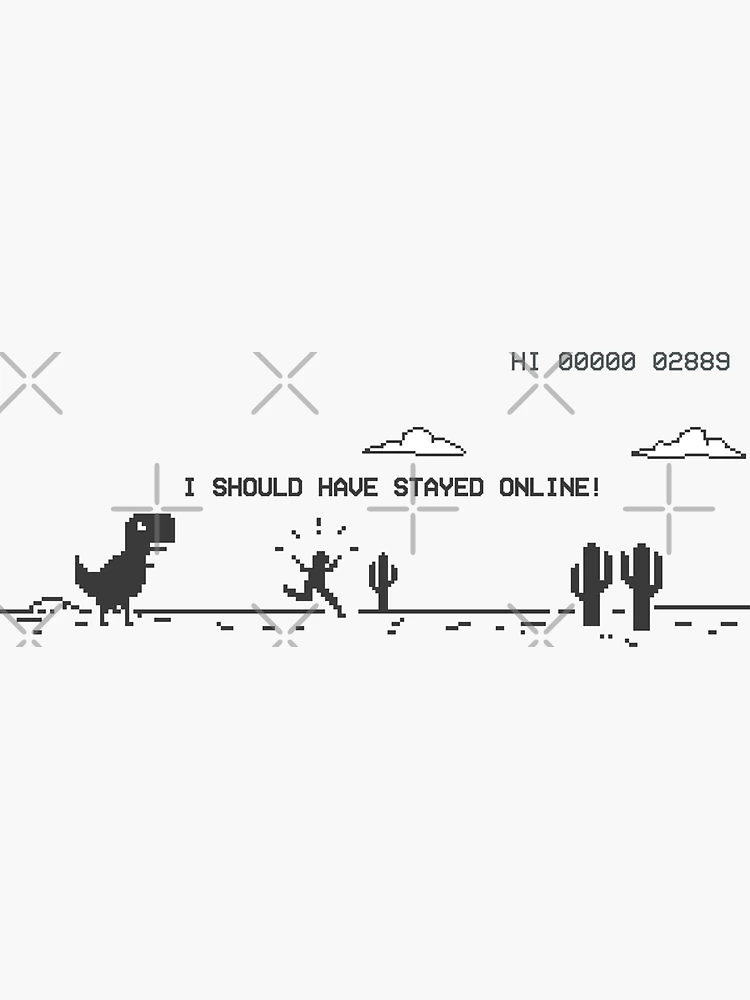 3 Ways to Play the Official Google Dinosaur Game (even when you're