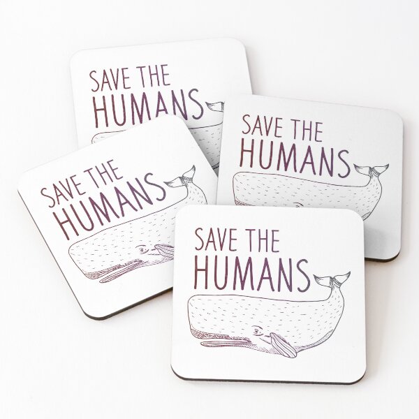 Item preview, Save the Humans Whale designed and sold by DisabledBlot.