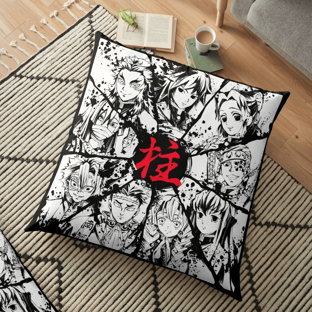 demon slayer Floor Pillow