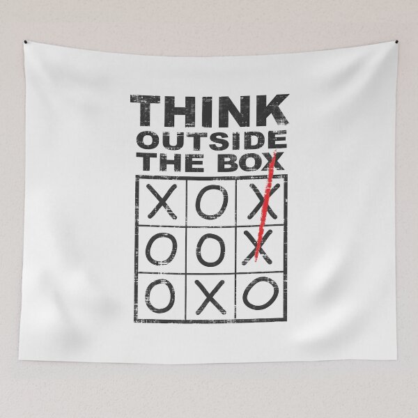 Item preview, Think Outside The Box designed and sold by DisabledBlot.