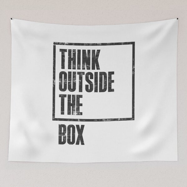 Item preview, Think Outside The Box designed and sold by DisabledBlot.
