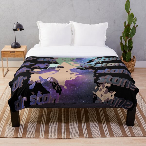 dr stone Throw Blanket