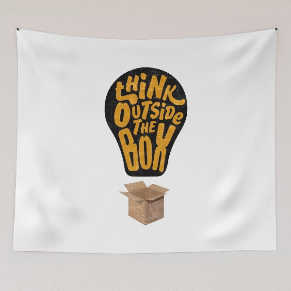 Item preview, Think Outside The Box designed and sold by DisabledBlot.