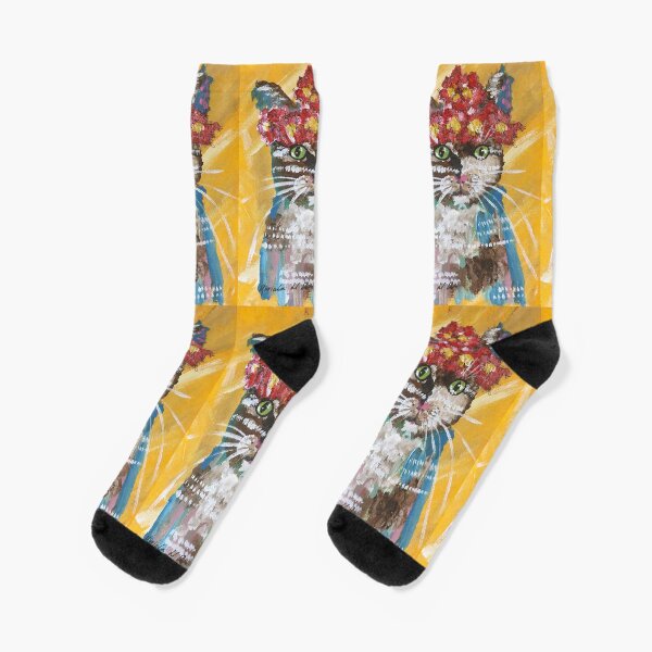 Cat Kahlo 2017 Socks