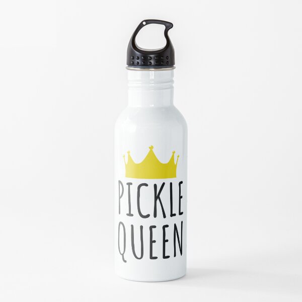 Pickle Queen - Funny Pickle Gift Water Bottle
