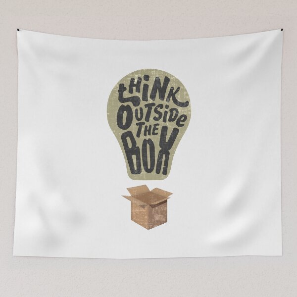 Item preview, Think Outside The Box designed and sold by DisabledBlot.