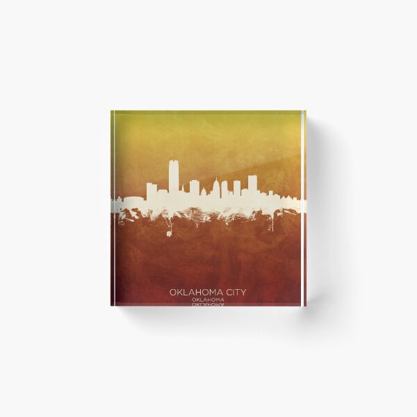 Item preview, Oklahoma City Skyline designed and sold by ArtPrints.