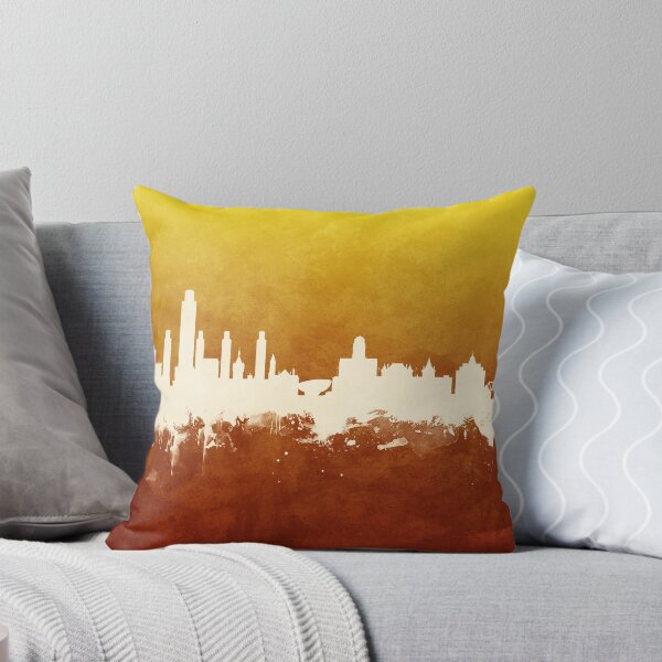 Aperçu de l'œuvre Albany New York Skyline créée et vendue par ArtPrints.