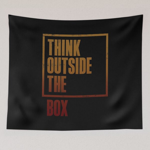 Item preview, Think Outside The Box designed and sold by DisabledBlot.