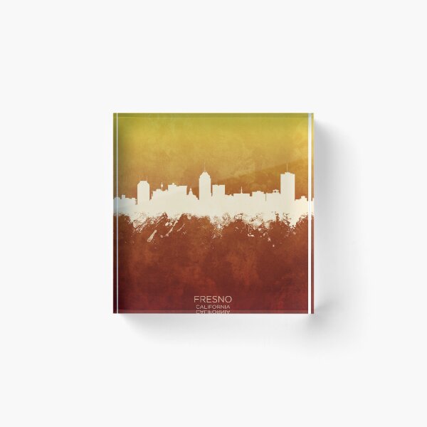 Item preview, Fresno California Skyline designed and sold by ArtPrints.