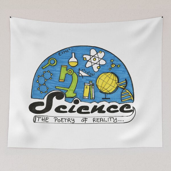 Item preview, Science The Poetry Of reality designed and sold by HighArtDesigns.