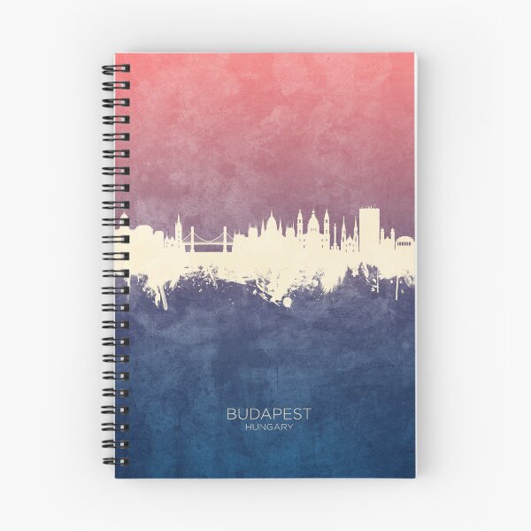 Artikelvorschau, Budapest Hungary Skyline entworfen und verkauft von ArtPrints.