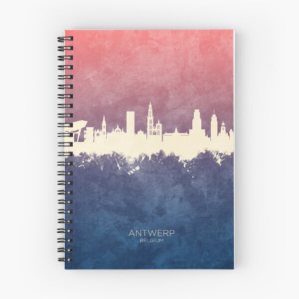Item preview, Antwerp Belgium Skyline designed and sold by ArtPrints.