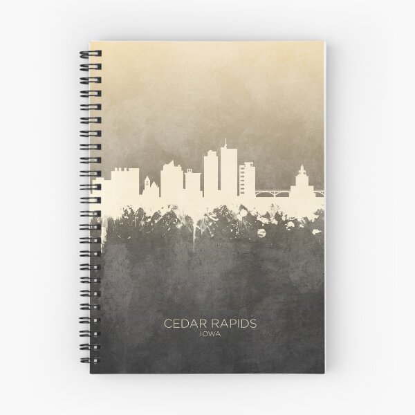 Item preview, Cedar Rapids Iowa Skyline designed and sold by ArtPrints.