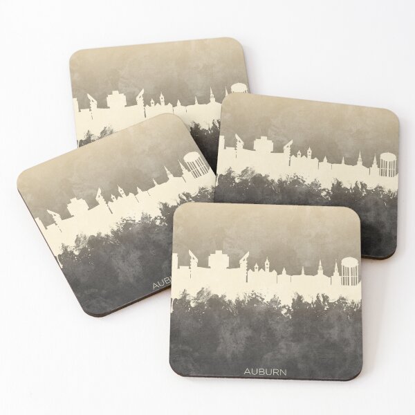 Item preview, Auburn Alabama Skyline designed and sold by ArtPrints.