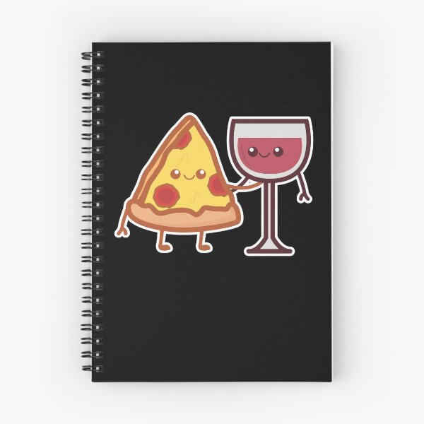 Artikelvorschau, Kawaii Pizza und Weinfreunde entworfen und verkauft von Whynot123.