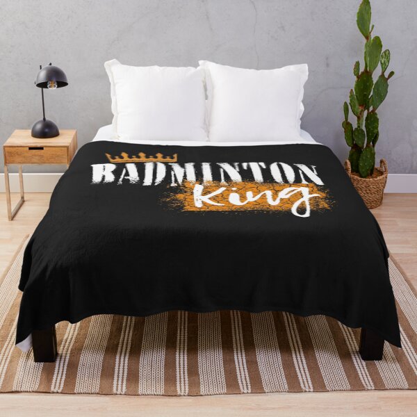 Item preview, Badminton King funny saying gift shirt designed and sold by tarek25.