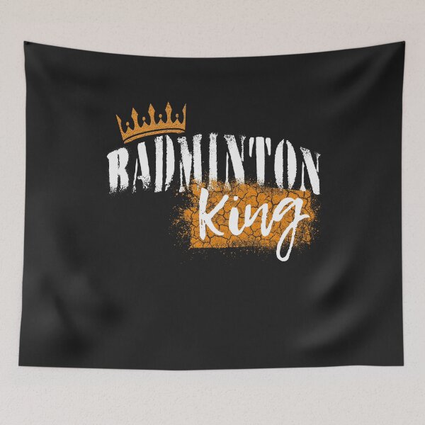 Item preview, Badminton King funny saying gift shirt designed and sold by tarek25.
