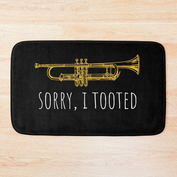 Item preview, Sorry I Tooted Funny Jazz Trumpet Player designed and sold by BlueBerry-P.