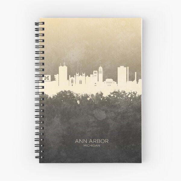 Item preview, Ann Arbor Michigan Skyline designed and sold by ArtPrints.