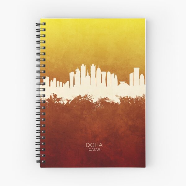 Item preview, Doha Qatar Skyline designed and sold by ArtPrints.