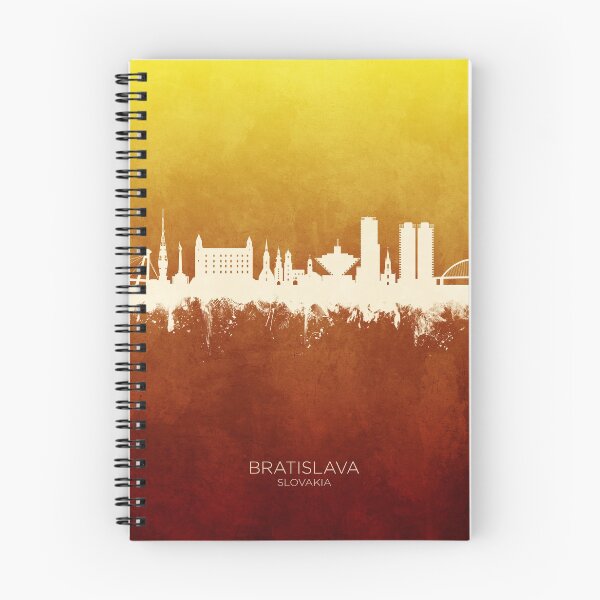 Item preview, Bratislava Slovakia Skyline designed and sold by ArtPrints.