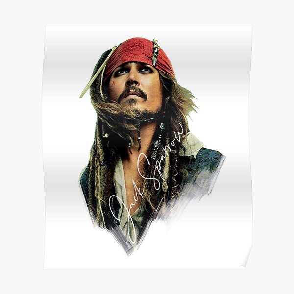Awesome Merch of Jack Sparrow Poster