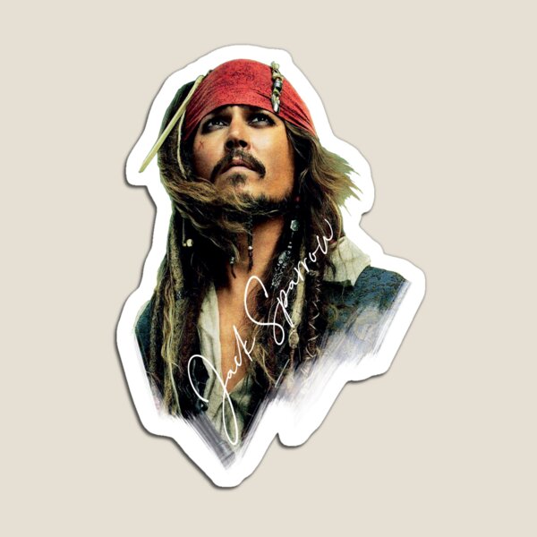 Awesome Merch of Jack Sparrow Magnet