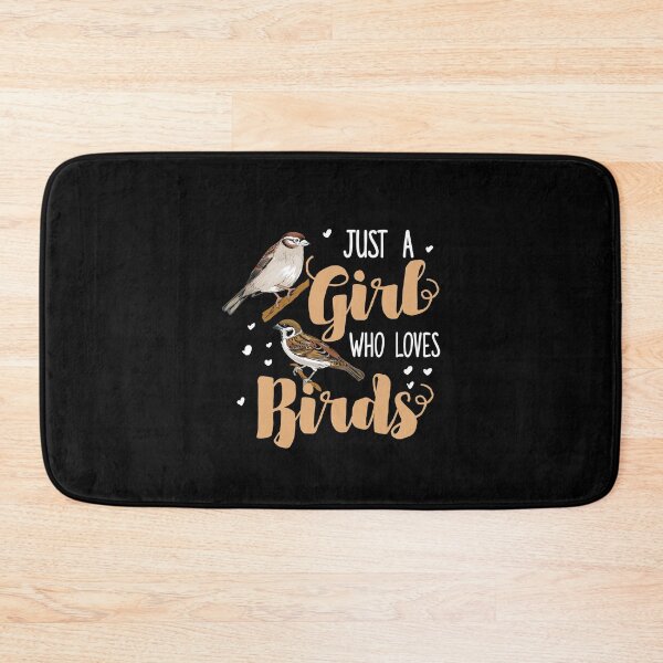 Item preview, Just A Girl Who Loves Birds designed and sold by Pubi.
