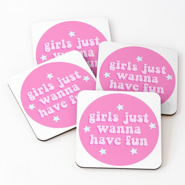 Item preview, GIRLS JUST WANNA HAVE FUN designed and sold by christikdesigns.