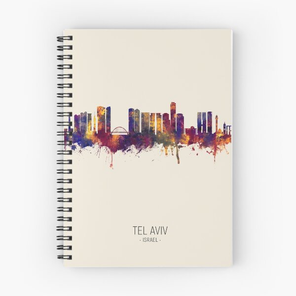 Item preview, Tel Aviv Israel Skyline designed and sold by ArtPrints.
