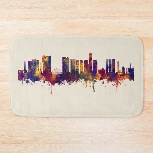 Item preview, Tel Aviv Israel Skyline designed and sold by ArtPrints.