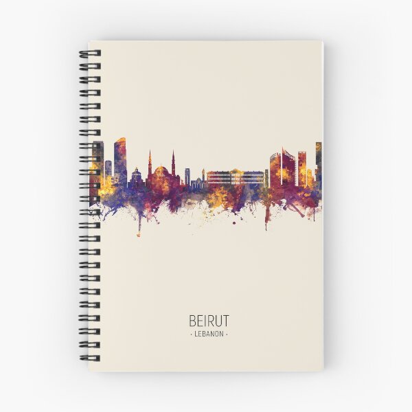 Item preview, Beirut Lebanon Skyline designed and sold by ArtPrints.