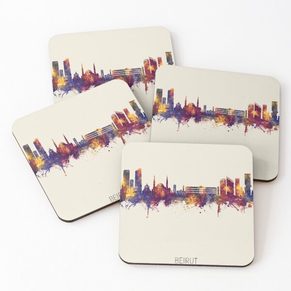 Artikelvorschau, Beirut Lebanon Skyline entworfen und verkauft von ArtPrints.