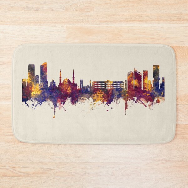 Item preview, Beirut Lebanon Skyline designed and sold by ArtPrints.