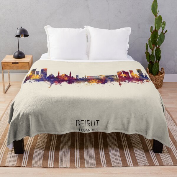 Item preview, Beirut Lebanon Skyline designed and sold by ArtPrints.