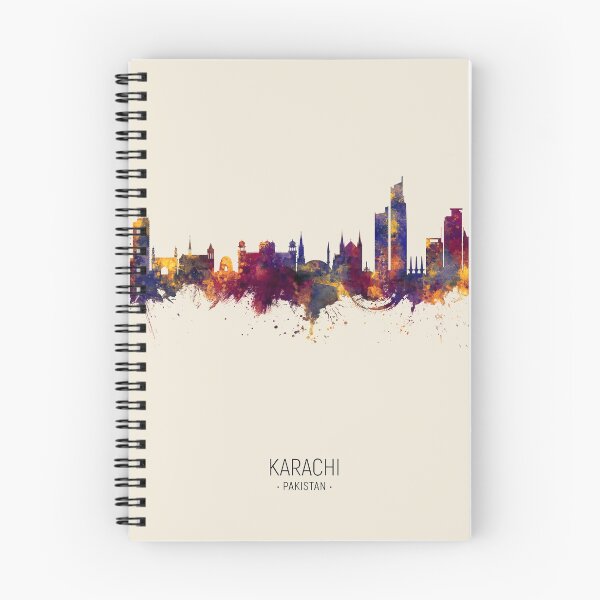 Item preview, Karachi Pakistan Skyline designed and sold by ArtPrints.