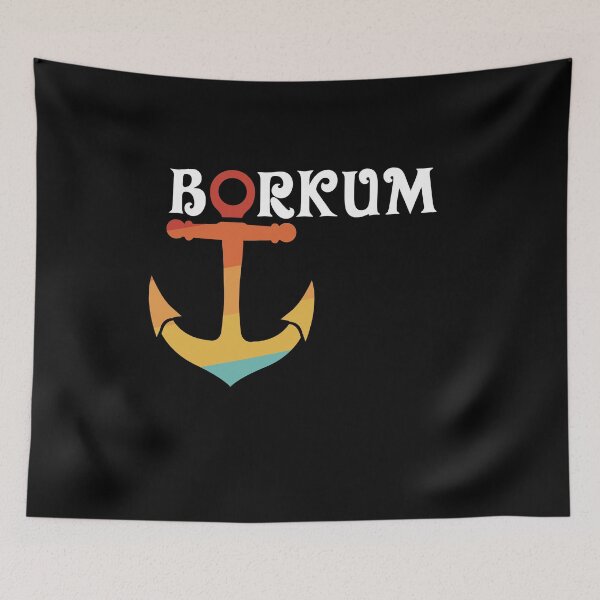 Item preview, Borkum with anchor designed and sold by 1681830934131.