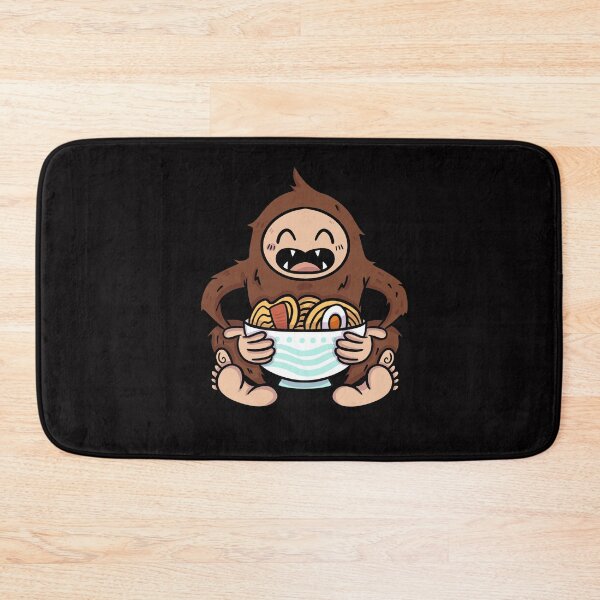 Item preview, Kawaii Baby Monkey Eating Ramen Noodles designed and sold by Whynot123.