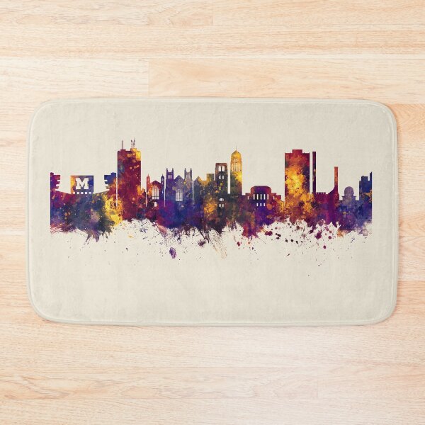 Item preview, Ann Arbor Michigan Skyline designed and sold by ArtPrints.