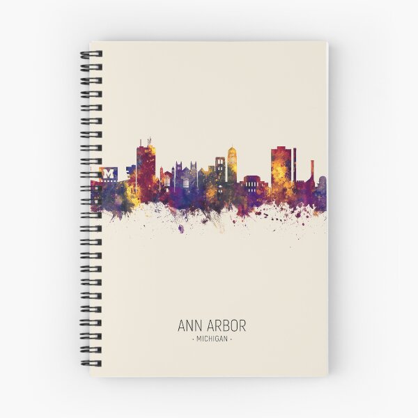 Item preview, Ann Arbor Michigan Skyline designed and sold by ArtPrints.