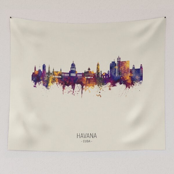 Item preview, Havana Cuba Skyline designed and sold by ArtPrints.