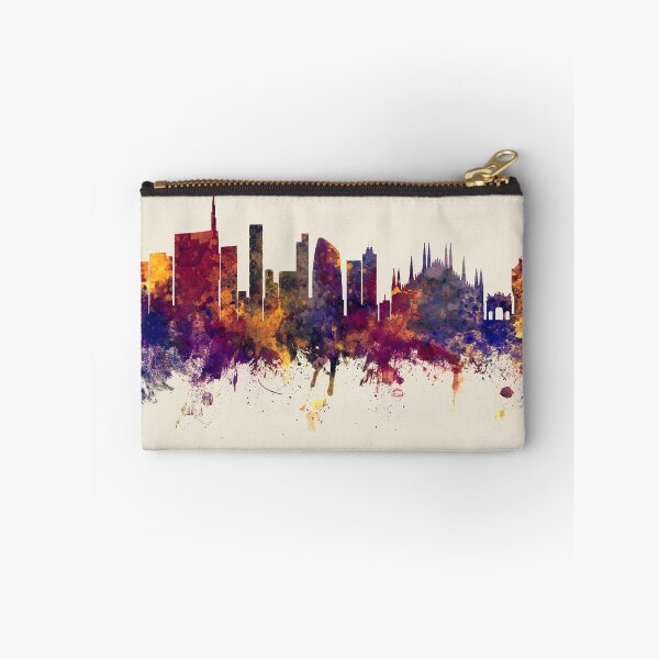 Aperçu de l'œuvre Milan Italy Skyline créée et vendue par ArtPrints.